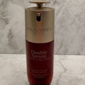CLARINS PARIS DOUBLE SERUM [HYDRIC + LIPDIC SYSTEM] 1.7fL Oz FULL-SIZE